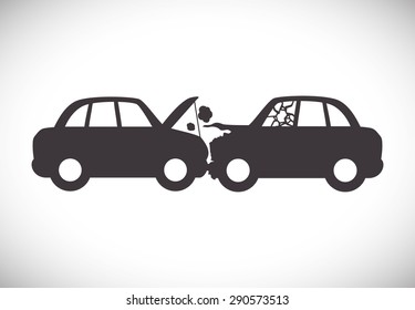 Insurance design over white background, vector illustration 