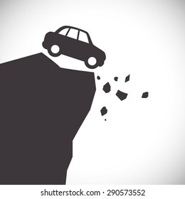Insurance design over white background, vector illustration 
