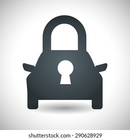 Insurance design over white background, vector illustration