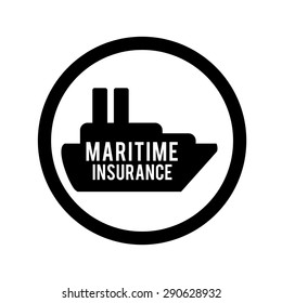 Insurance design over white background, vector illustration