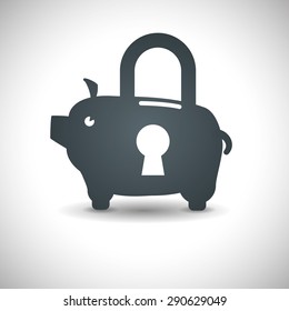 Insurance design over white background, vector illustration