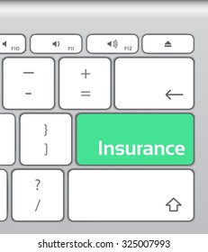 Insurance Enter Button Keyboard