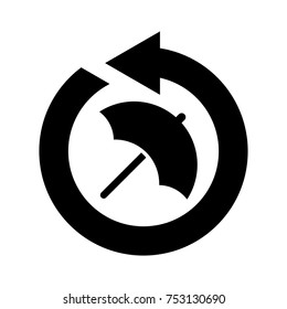 insurance flat icon