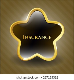 Insurance gold badge