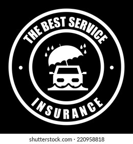 insurance graphic design , vector illustration
