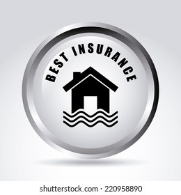 insurance graphic design , vector illustration