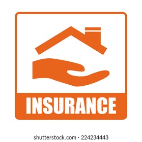 insurance graphic design , vector illustration