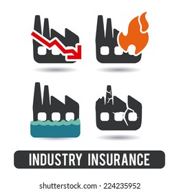 insurance graphic design , vector illustration