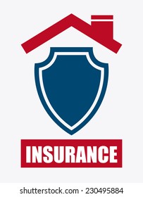 insurance graphic design , vector illustration