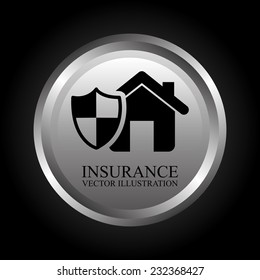 insurance graphic design , vector illustration