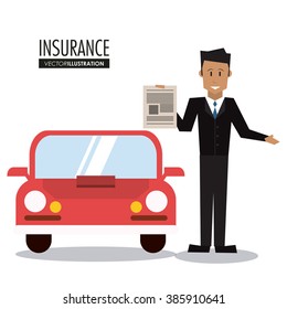 Insurance icon design 