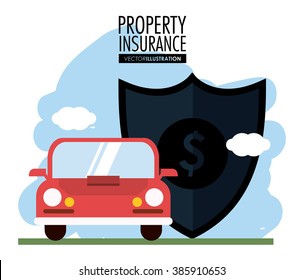 Insurance icon design 