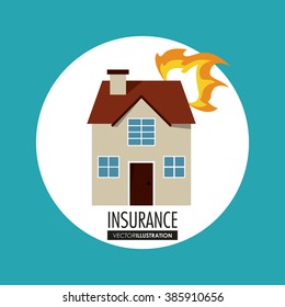 Insurance icon design 