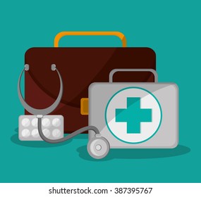 Insurance icon design 