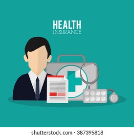 Insurance icon design 