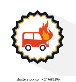insurance icon design, vector illustration eps10 graphic