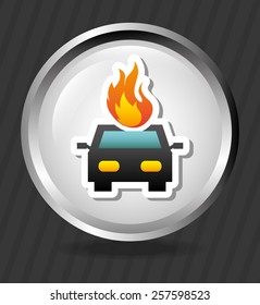 insurance icon design, vector illustration eps10 graphic 