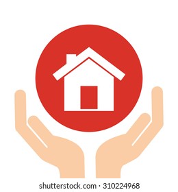 insurance icon design, vector illustration eps10 graphic 