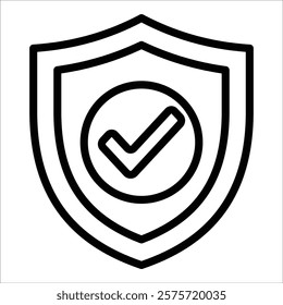 Insurance Icon Element For Design
