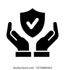Insurance Icon Element For Design