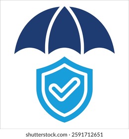 Insurance Icon Element For Design