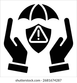 Versicherungs-Icon-Element für Design