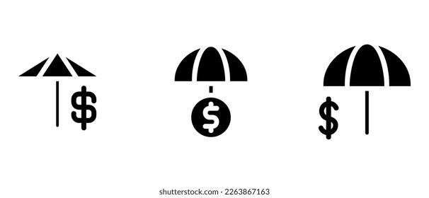 insurance icon or logo isolated sign symbol vector illustration - high quality black style vector icons