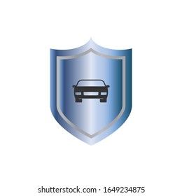 Insurance Icon. Protection Car Illustration  As A Simple Vector Sign & Trendy Symbol  