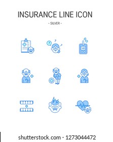 Insurance Icon set