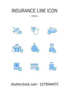 Insurance Icon set