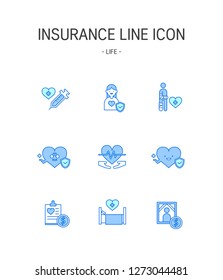 Insurance Icon set