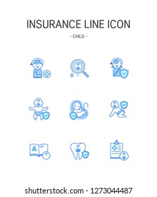 Insurance Icon set