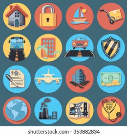 Insurance Icon Set