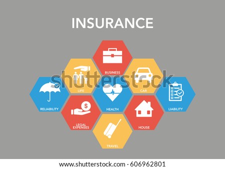 Insurance Icon Set
