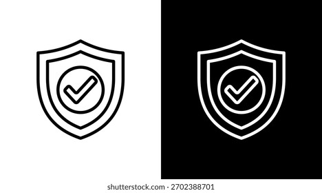 Seguro con diseño de conjunto de iconos