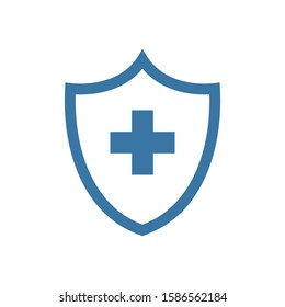 Insurance icon vector illustration isolated . Medical Insurance Icon.