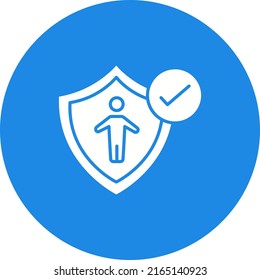 Insurance icon vector image. Can also be used for Donations. Suitable for mobile apps, web apps and print media.