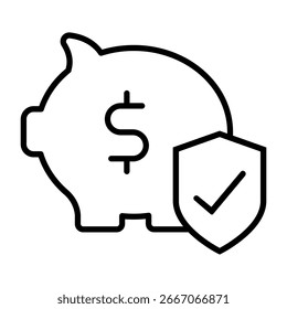 Conjunto de Vectores de iconos de seguros. colección de signos de ilustración actuarial. símbolo de póliza de seguros. logotipo de garantía.