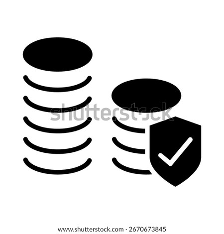 Insurance icon vector set. actuarial illustration sign collection. insurance policy symbol. assurance logo.