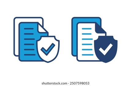 Insurance icon vector. insurance symbol vector