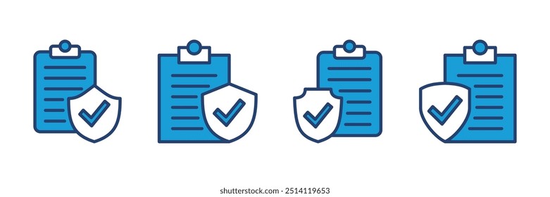 Insurance icon vector. insurance symbol vector