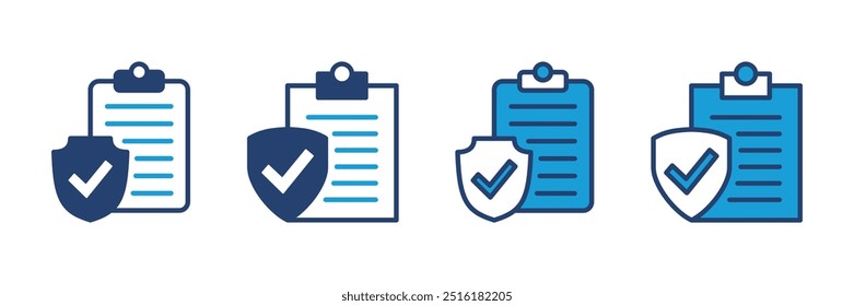 Icono de seguro Vector. símbolo de seguro Vector