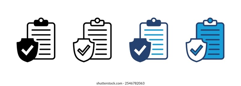 Insurance icon vector. insurance symbol vector