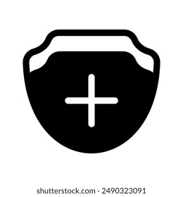 Icono de seguro Símbolo de Vector Ilustración de diseño