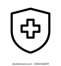 Insurance Icon Vector Symbol Design Illustration