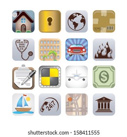 insurance icons 