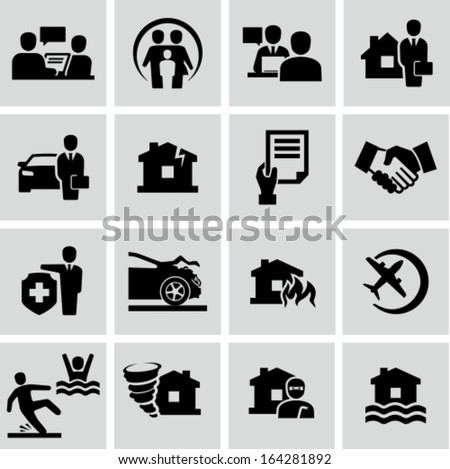 Insurance icons