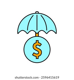 insurance icons  symbol vector elements for infographic web