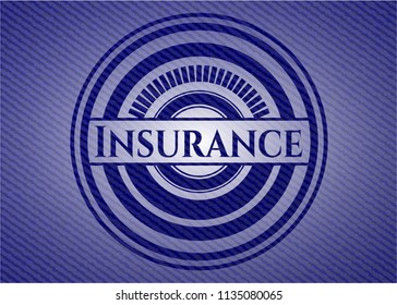 Insurance jean background