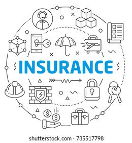 Insurance Linear illustration